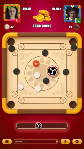 Carrom Online Multiplayer Game screenshot