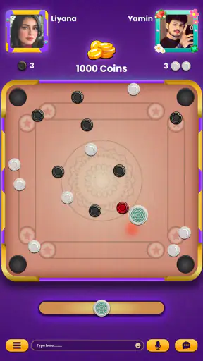 Carrom Online Multiplayer Game screenshot