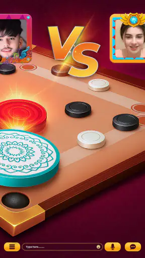 Carrom Online Multiplayer Game screenshot