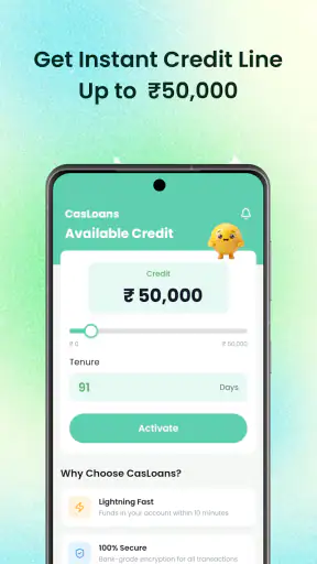 CasLoans screenshot