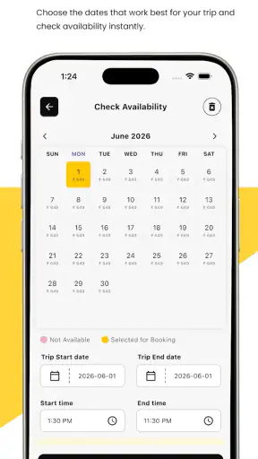 Chalofy: Rent & Ride! screenshot