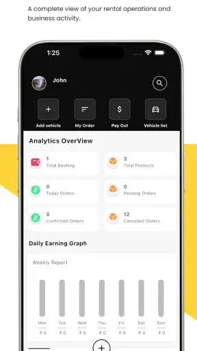 Chalofy: Rent & Ride! screenshot