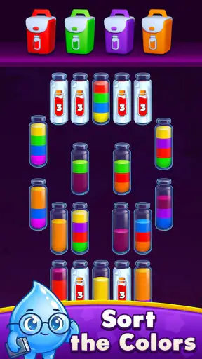 Chaos Drink Sort: Water Puzzle screenshot
