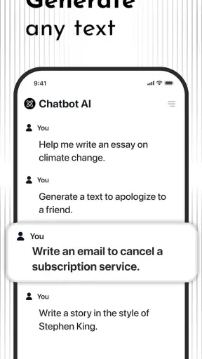 Chatbot AI & Smart Assistant screenshot