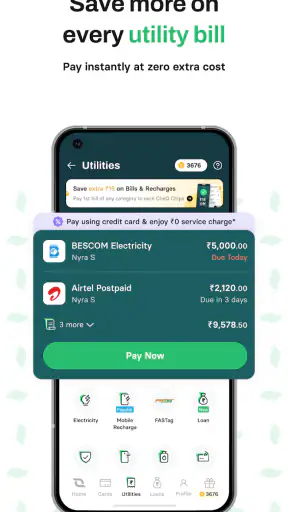 CheQ: Credit Bill Payments screenshot