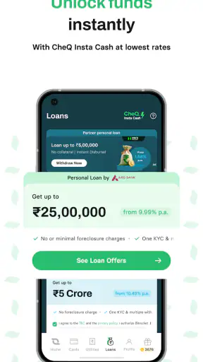 CheQ: Credit Bill Payments screenshot