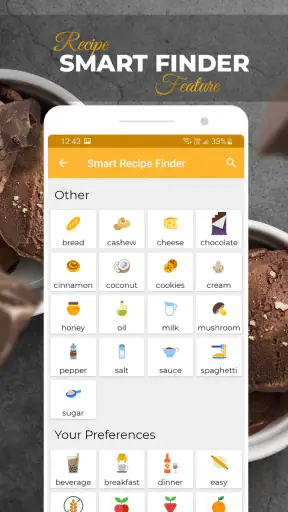 Chocolate Recipes：Cake Recipes screenshot