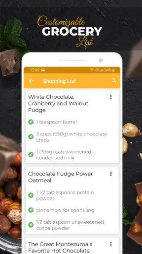 Chocolate Recipes：Cake Recipes screenshot