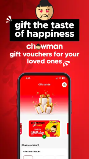 Chowman Food Order & Delivery screenshot