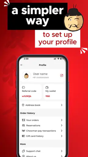 Chowman Food Order & Delivery screenshot