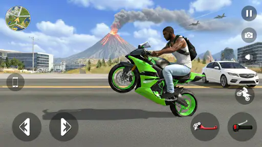 City Moto Racing Bike Game screenshot