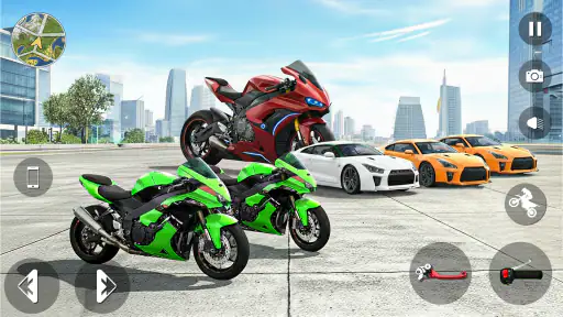 City Moto Racing Bike Game screenshot