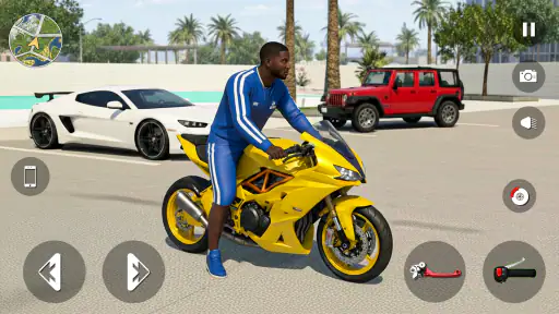 City Moto Racing Bike Game screenshot