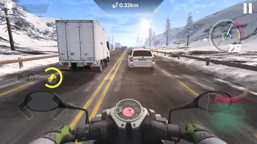 City Traffic Moto Racing screenshot