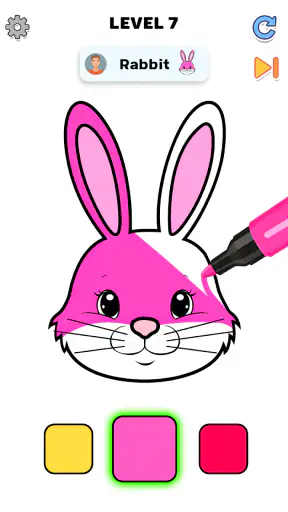 Coloring ASMR Satisfying Games screenshot