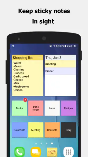 ColorNote नोटपैड नोट्स screenshot