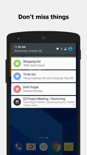 ColorNote नोटपैड नोट्स screenshot