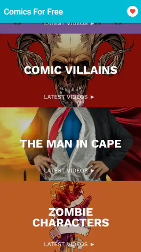 Comic Videos & Anime Series screenshot