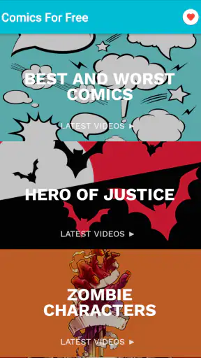 Comic Videos & Anime Series screenshot