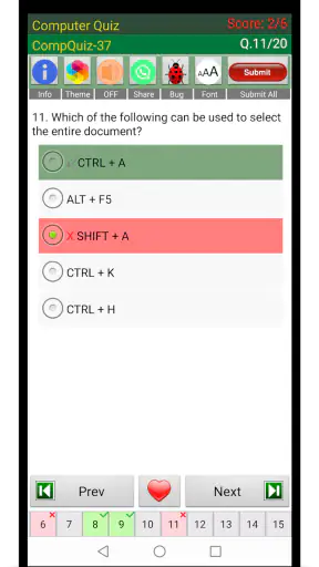 Computer Quiz 2K screenshot