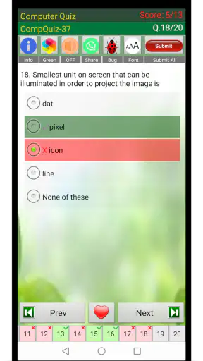 Computer Quiz 2K screenshot