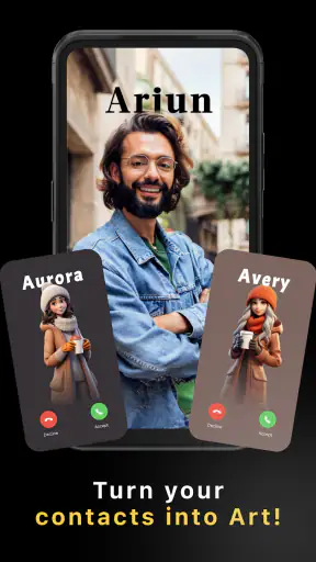 Contact Poster App - iCallPix screenshot