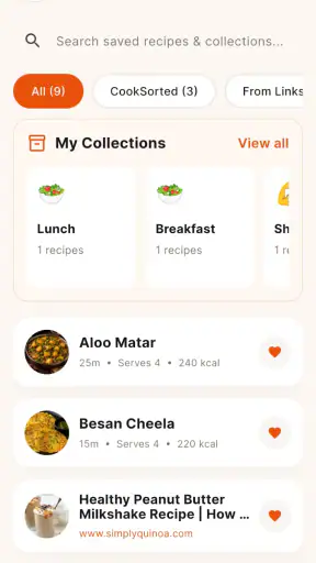 CookSorted:Aaj Khana kya banau screenshot