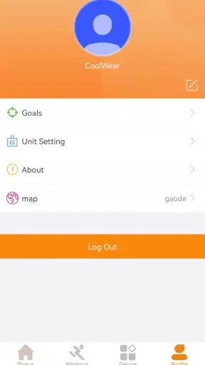 Coolwear screenshot