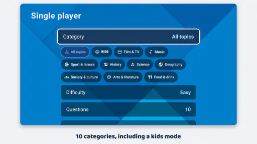 Couch Trivia Quiz party game screenshot