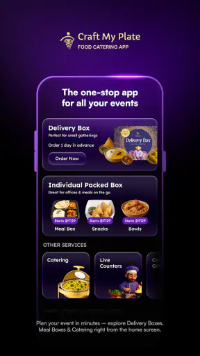 Craft My Plate: Food Catering screenshot