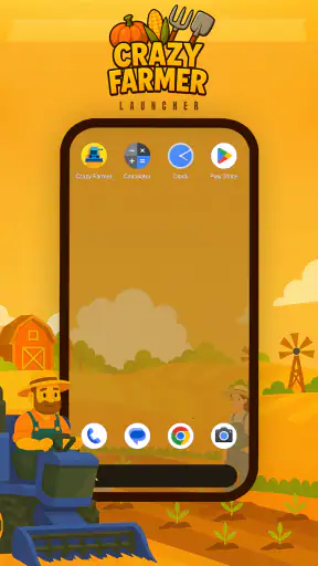 Crazy Farmer Launcher screenshot