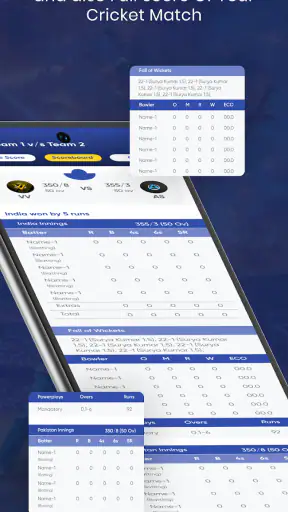 Cric11 - Cricket Scoring App screenshot