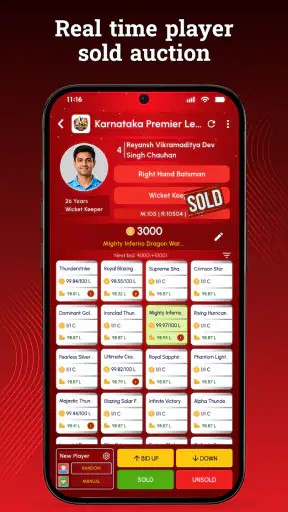 CricAuction™ - Cricket Auction screenshot
