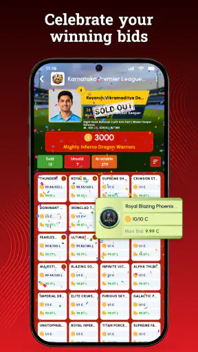 CricAuction™ - Cricket Auction screenshot