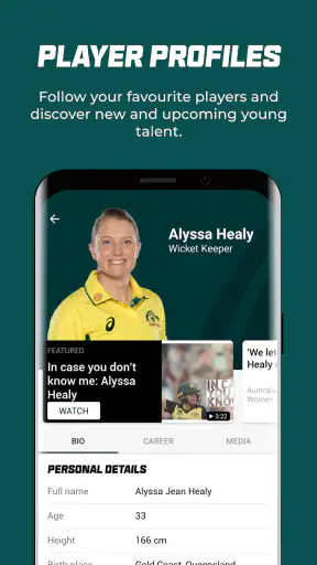 Cricket Australia Live screenshot