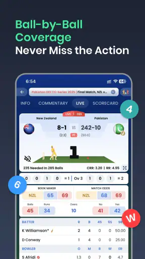 Cricket Fast Live Line - CFLL screenshot