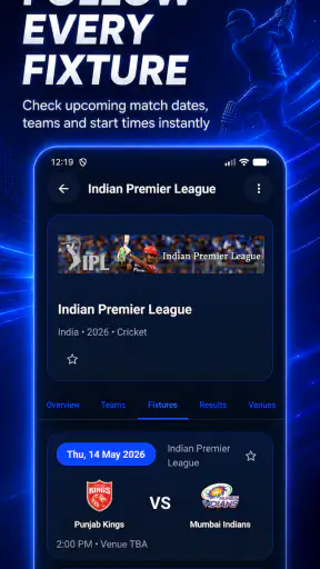 Cricket Live TV HD Streaming screenshot