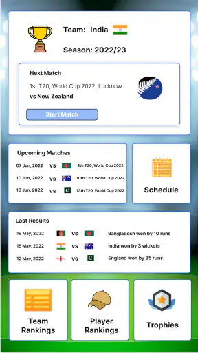 Cricket Manager Journey screenshot