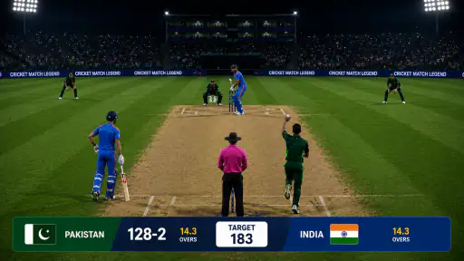 Cricket Match Legends: T20 3D screenshot