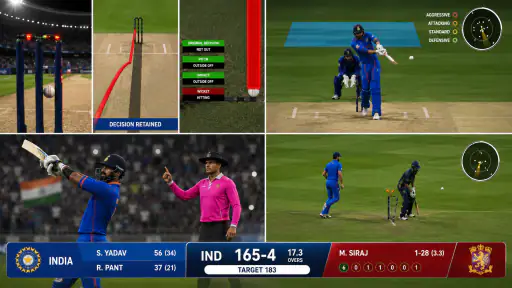 Cricket Match Legends: T20 3D screenshot