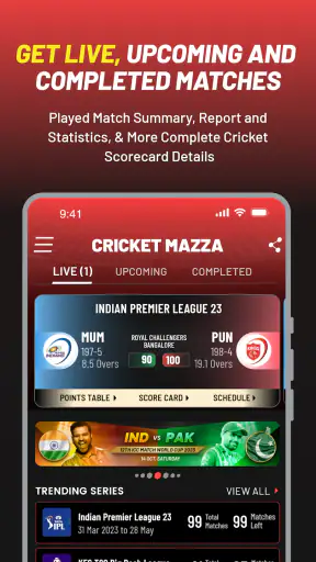 Cricket Mazza 11 Live Line screenshot