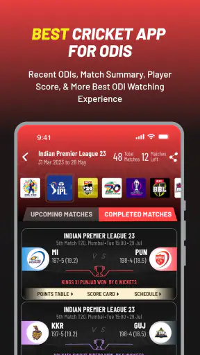 Cricket Mazza 11 Live Line screenshot