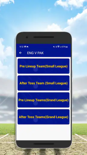 CricMonster: Team Prediction screenshot