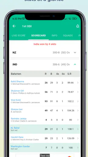 CricPlus -  Cricket Live Score screenshot