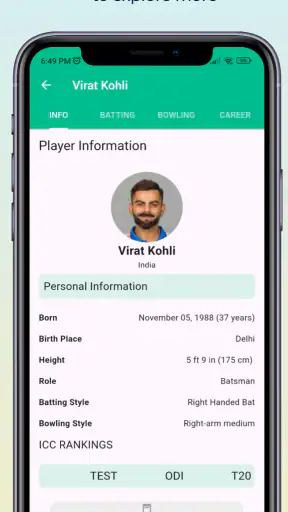CricPlus -  Cricket Live Score screenshot