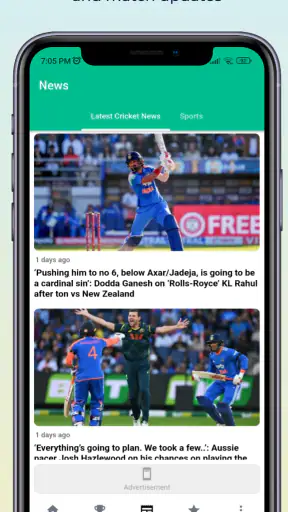 CricPlus -  Cricket Live Score screenshot