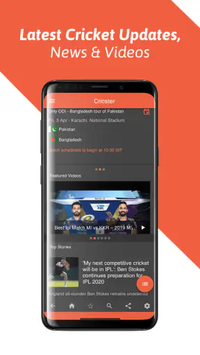Cricster : Live Cricket Scores screenshot