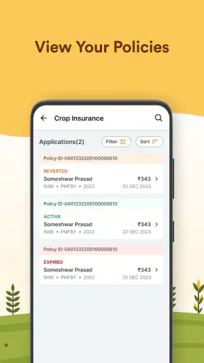 Crop Insurance screenshot
