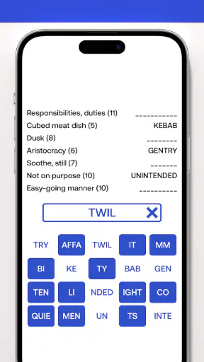 Crossword by puzzling.com screenshot