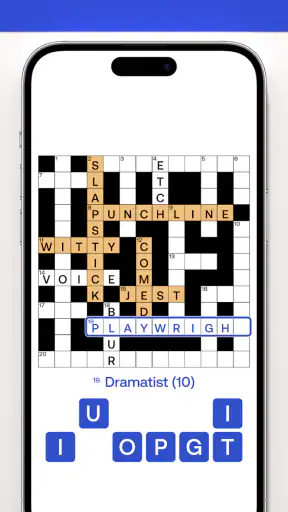 Crossword by puzzling.com screenshot